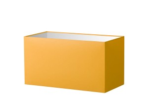Abażur żółty prostokąt o średnicy 60 cm