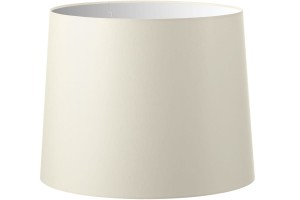 Abażur kremowy stożek 'R' o średnicy 25 cm