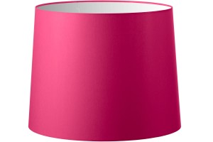 Abażur różowy stożek 'R' o średnicy 25 cm
