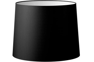 Abażur czarny stożek 'R' o średnicy 25 cm