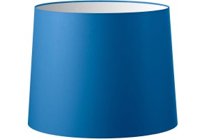 Abażur niebieski stożek 'R' o średnicy 25 cm