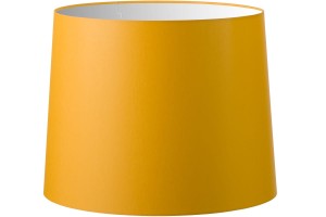 Abażur żółty stożek 'R' o średnicy 25 cm