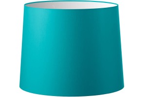 Abażur niebieski stożek 'R' o średnicy 25 cm