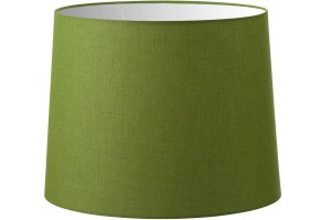 Abażur zielony len stożek 'R' o średnicy 25 cm