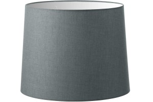 Abażur jasno szary len stożek 'R' o średnicy 25 cm