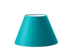 Abażur niebieski stożek 'S' o średnicy 20 cm