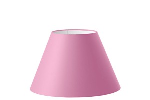 Abażur różowy stożek 'S' o średnicy 20 cm