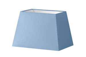 Abażur niebieski trapez o średnicy 35 cm