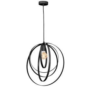 żyrandol Ringo black 1