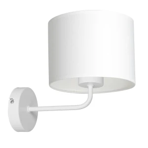 kinkiet Arden white, cylinder shade dia 180, h 150 white 1