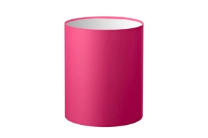 Abażur różowy walec o średnicy 15 cm