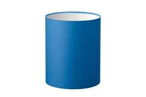 Abażur niebieski walec o średnicy 15 cm