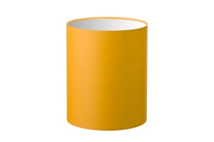 Abażur żółty walec o średnicy 15 cm