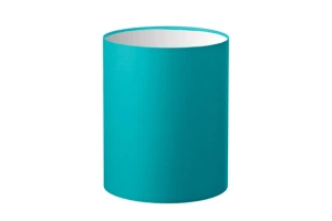 Abażur niebieski walec o średnicy 15 cm
