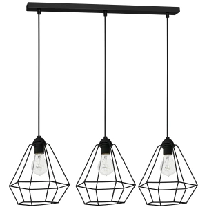 żyrandol Alma black 3