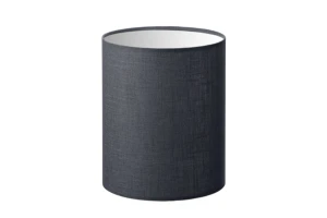 Abażur ciemno szary walec o średnicy 15 cm