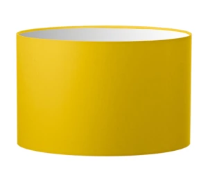 Abażur żółty walec o średnicy 45 cm