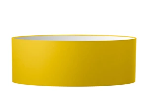 Abażur żółty walec o średnicy 60 cm