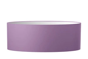 Abażur jasno fioletowy walec o średnicy 60 cm