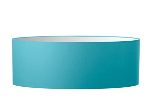 Abażur niebieski Aqua walec o średnicy 60 cm