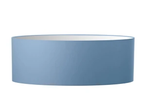 Abażur niebieski walec o średnicy 60 cm