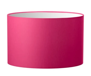 Abażur różowy walec o średnicy 20 cm