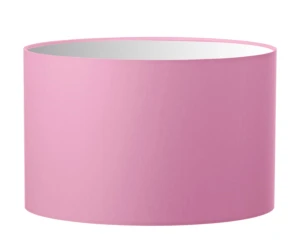 Abażur różowy walec o średnicy 20 cm