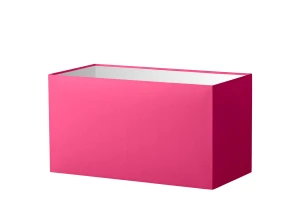 Abażur różowy prostokąt o średnicy 40 cm