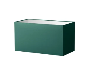 Abażur butelkowa zieleń prostokąt o średnicy 60 cm