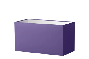 Abażur purpurowy prostokąt o średnicy 60 cm