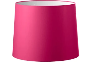 Abażur różowy stożek 'R' o średnicy 30 cm