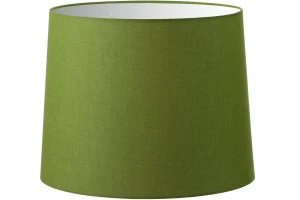 Abażur zielony len stożek 'R' o średnicy 30 cm