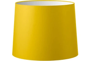 Abażur żółty stożek 'R' o średnicy 35 cm