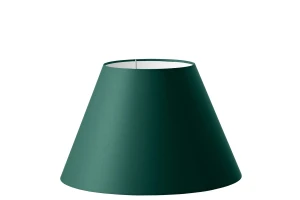 Abażur butelkowa zieleń stożek 'S' o średnicy 25 cm