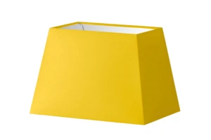 Abażur żółty trapez o średnicy 30 cm