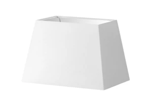 Abażur biały trapez o średnicy 40 cm