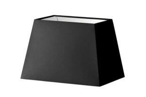 Abażur czarny trapez o średnicy 40 cm