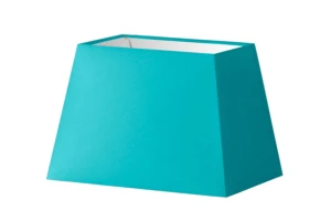 Abażur niebieski trapez o średnicy 40 cm