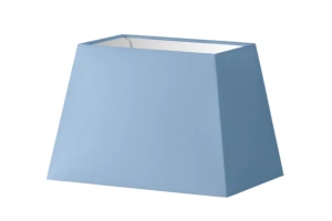 Abażur niebieski trapez o średnicy 40 cm