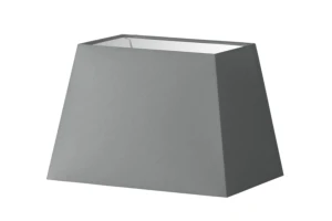 Abażur ciemno szary trapez o średnicy 40 cm