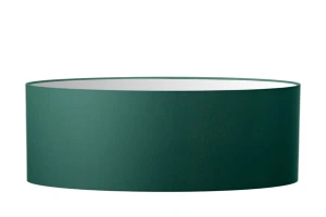 Abażur butelkowa zieleń walec o średnicy 60 cm